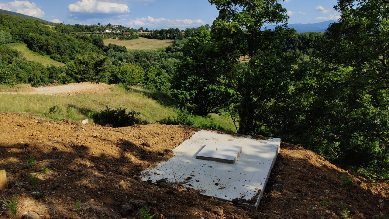 Septic tank gereed